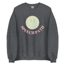 Load image into Gallery viewer, Happy Face Speech Path Unisex Sweatshirt