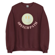 Load image into Gallery viewer, Happy Face Speech Path Unisex Sweatshirt