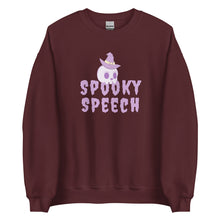 Load image into Gallery viewer, Spooky speech Unisex Sweatshirt