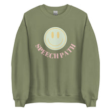 Load image into Gallery viewer, Happy Face Speech Path Unisex Sweatshirt