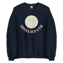 Load image into Gallery viewer, Happy Face Speech Path Unisex Sweatshirt