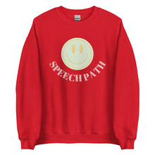 Load image into Gallery viewer, Happy Face Speech Path Unisex Sweatshirt