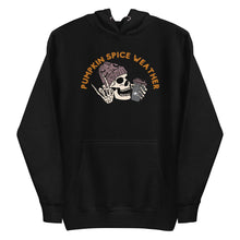 Load image into Gallery viewer, Pumpkin spice weather Unisex Hoodie