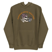 Load image into Gallery viewer, Pumpkin spice weather Unisex Hoodie