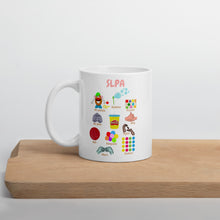 Load image into Gallery viewer, SLPA therapy time White glossy mug