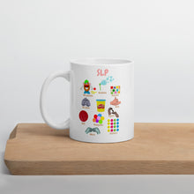 Load image into Gallery viewer, SLP therapy time White glossy mug