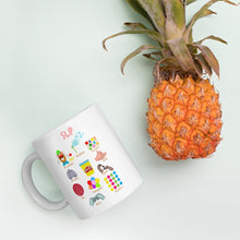 Load image into Gallery viewer, SLP therapy time White glossy mug