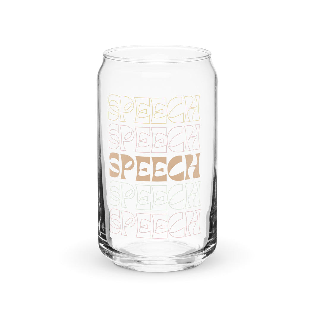 SPEECH Can-shaped glass| Glass cup
