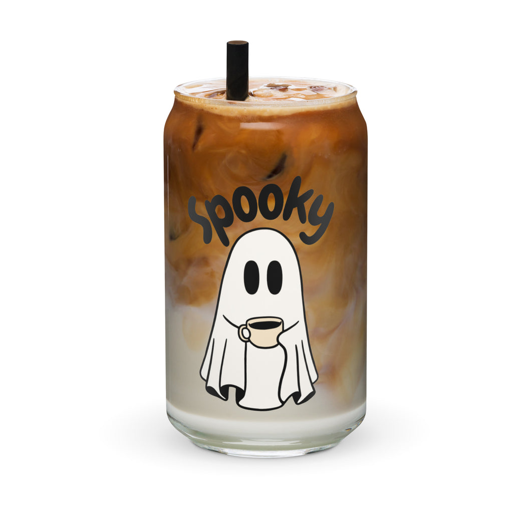 Ghost Can-shaped glass cup