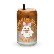 Load image into Gallery viewer, Pumpkin ghost Can-shaped glass cup
