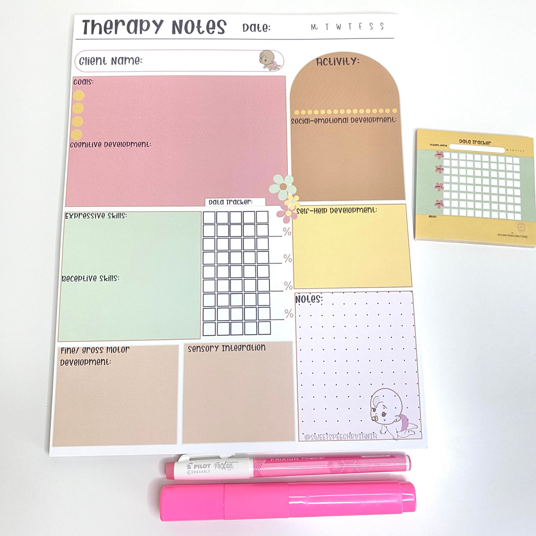 Therapy Notepad /Stationery