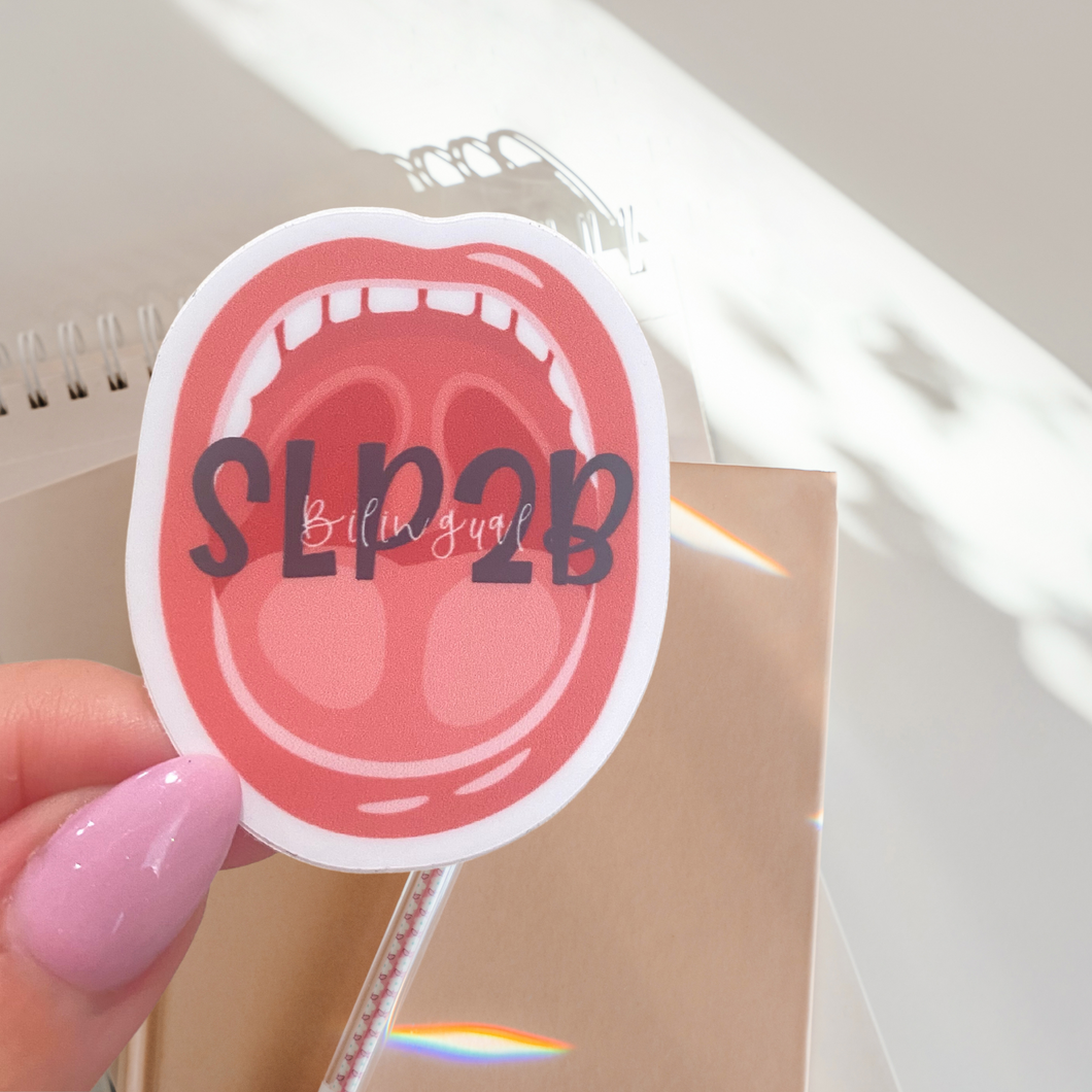 Mouth SLP2B Bilingual/Stickers