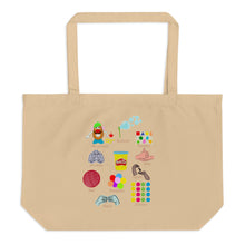 Load image into Gallery viewer, Therapy bag Large organic tote bag
