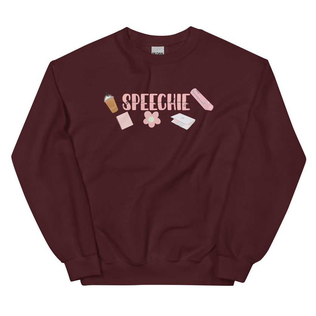 Speechie girly Unisex Sweatshirt