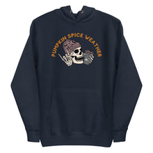 Load image into Gallery viewer, Pumpkin spice weather Unisex Hoodie
