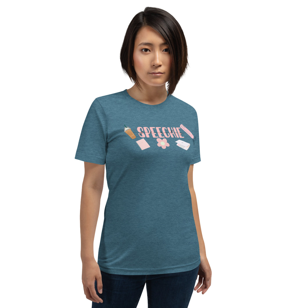 Speechie girly Unisex t-shirt